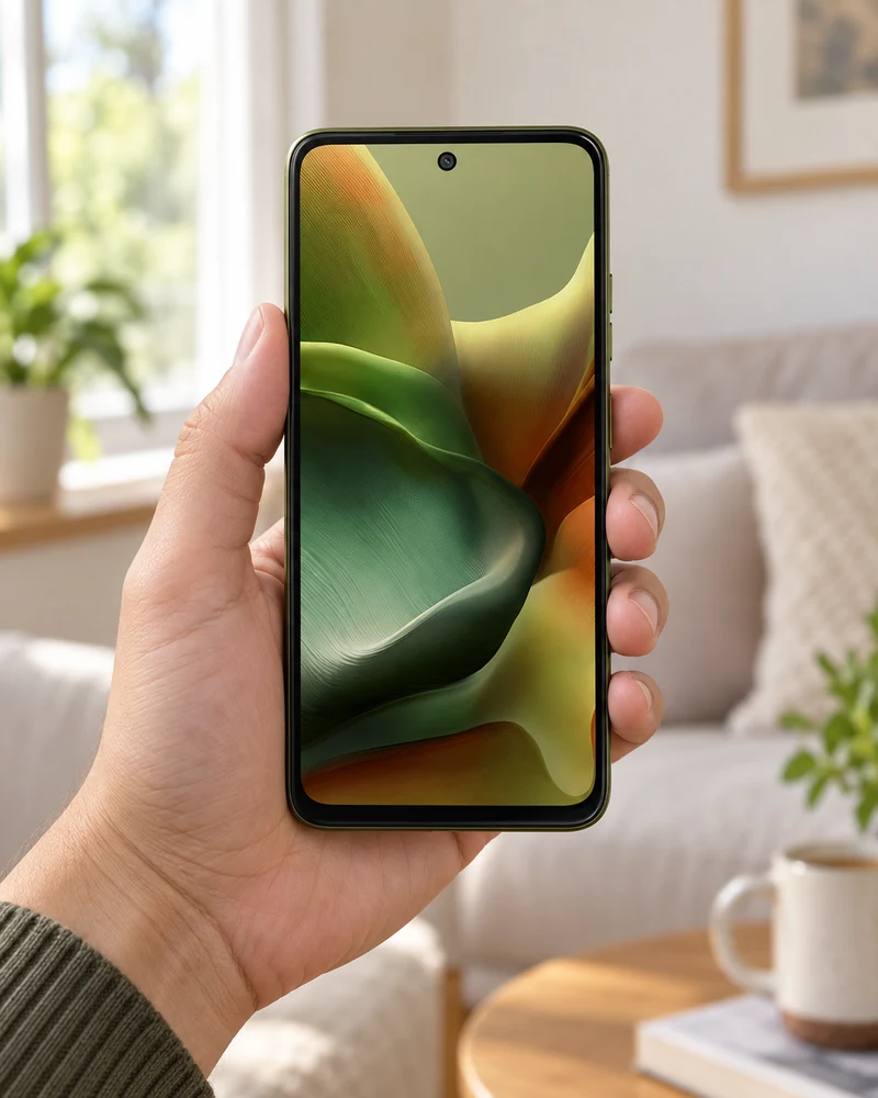Motorola Moto G15 4G, ilustração da parte frontal