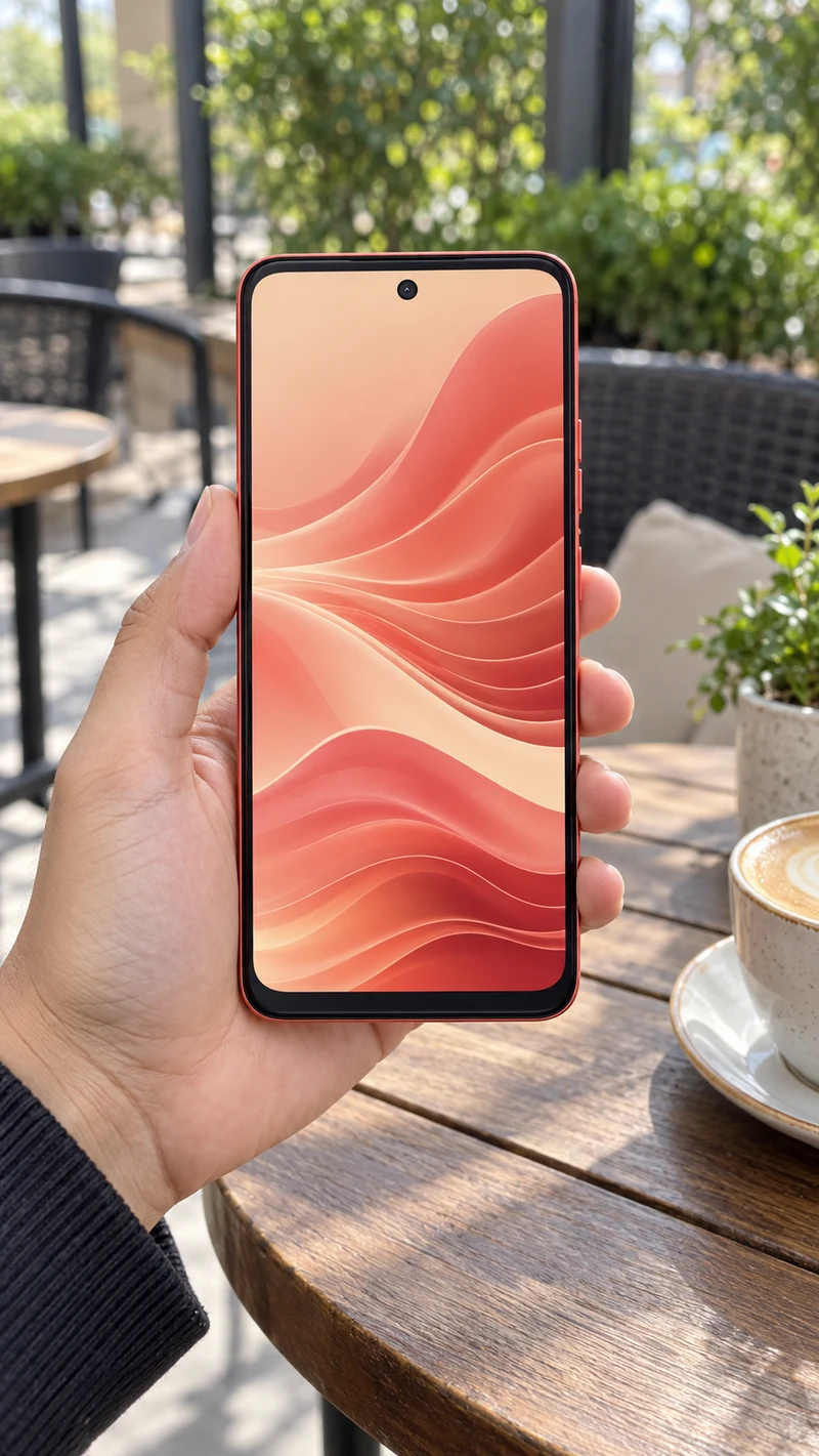 Motorola Moto G35 5G, ilustração da parte frontal